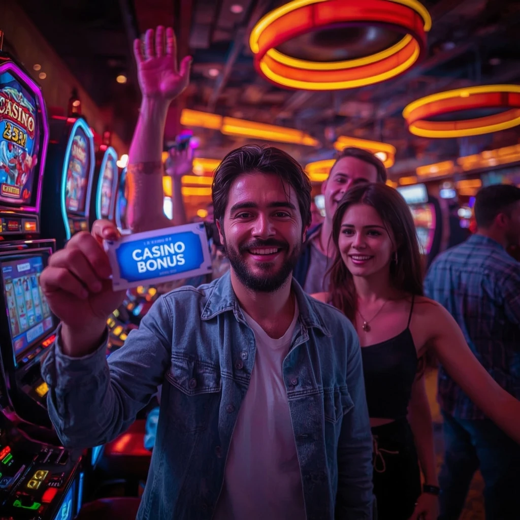 a person with a casino bonus 22BET CASINO