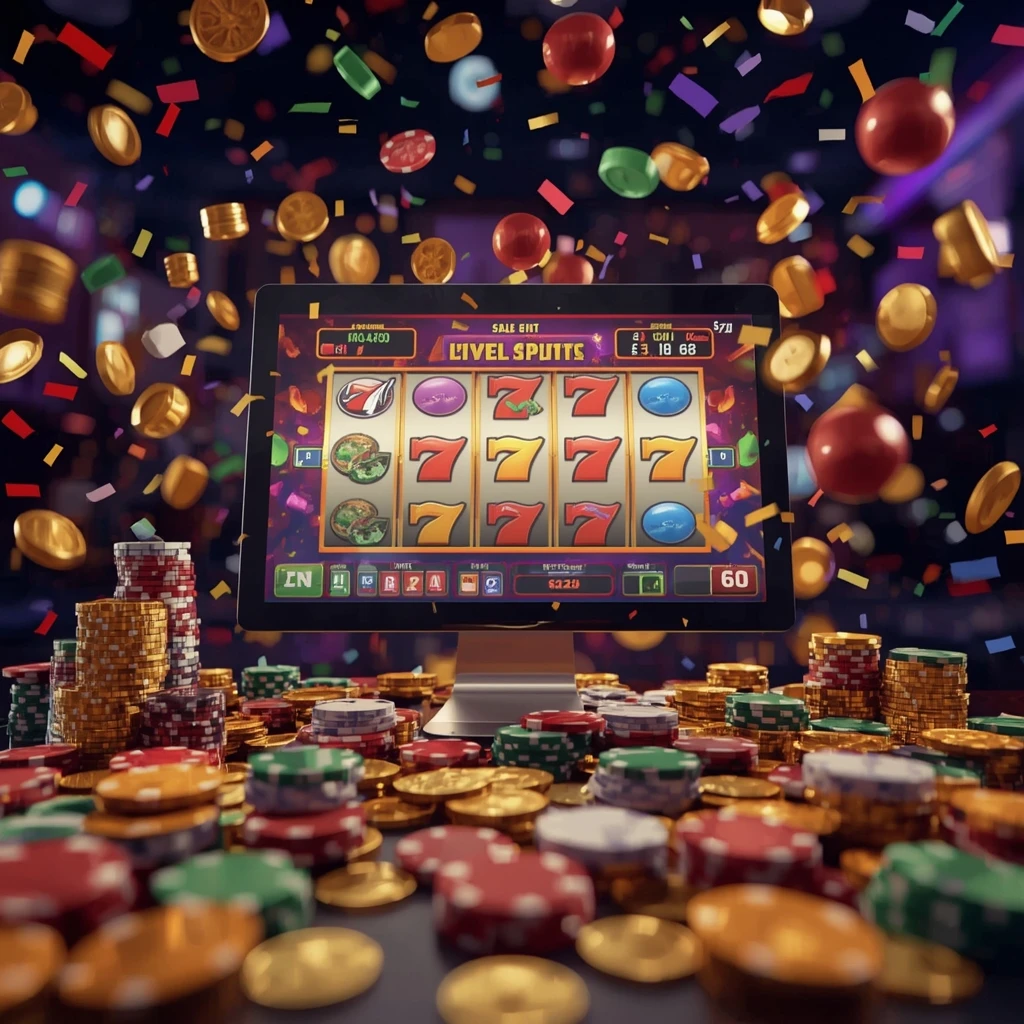 slot machines on the monitor 22Bet Casino