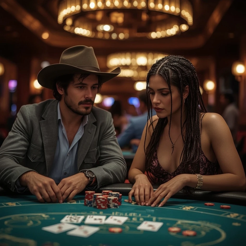 photo of two poker players 22bet Casino